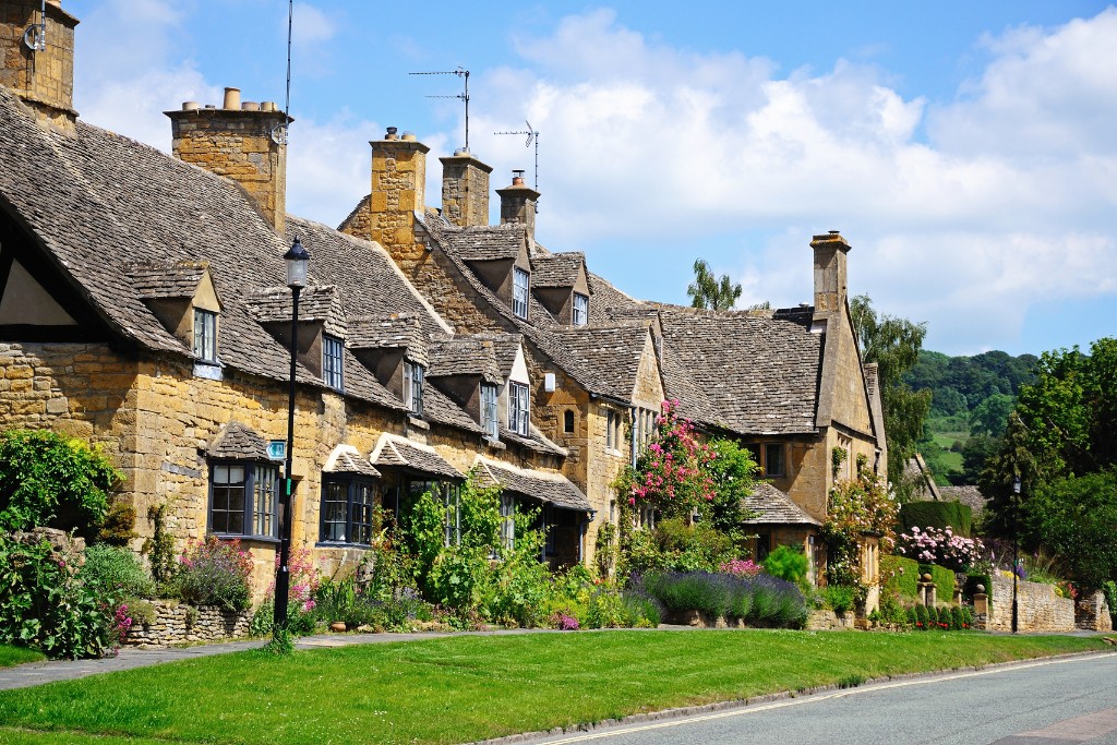 Cottages, Broadway Cotswolds, UK